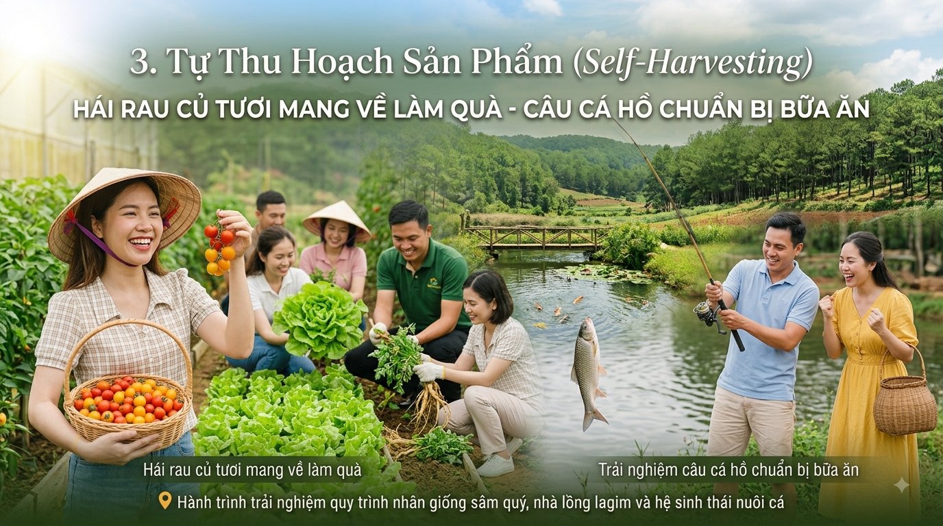 3. Tự Thu Hoạch Sản Phẩm (Self-Harvesting)