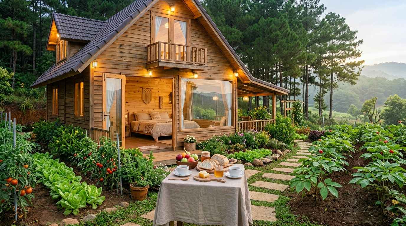 Cụm Cabin Farmstay Gia Đình